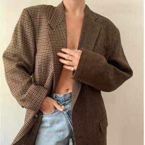 Havre studio contrast wool blazer